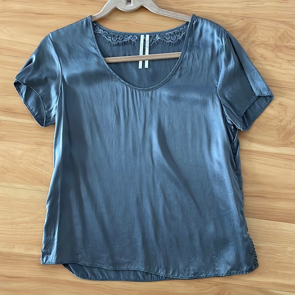 Anthropologie Silk Top